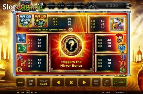 Скрин8. Myth of Medusa Gold слот