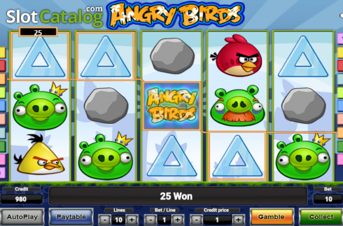 Скрин3. Angry Birds (Novomatic) слот