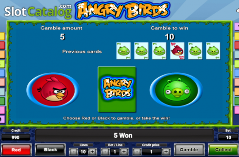 Скрин5. Angry Birds (Novomatic) слот