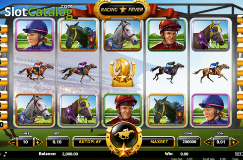 Скрин2. Racing Fever слот