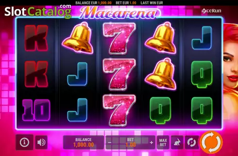 Скрин2. Macarena слот