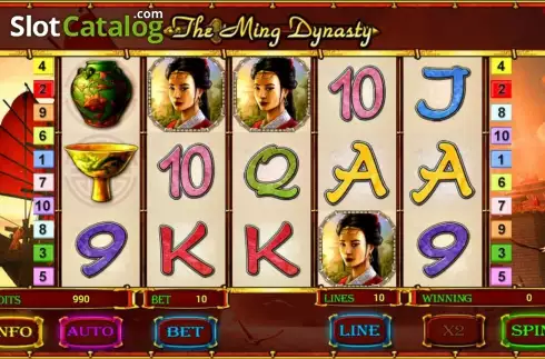 Скрин2. The Ming Dynasty (Novomatic) слот