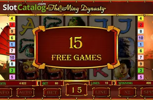 Скрин3. The Ming Dynasty (Novomatic) слот