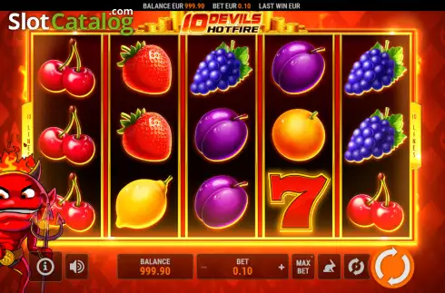 Скрин2. 10 Devils Hotfire слот