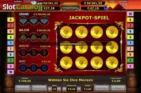 Скрин3. Book of Ra Deluxe Jackpot Edition слот
