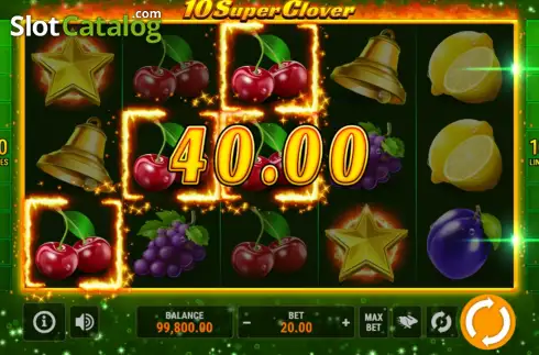 Скрин3. 10 Super Clover слот