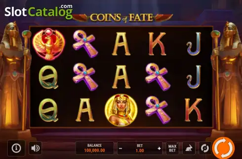 Скрин2. Coins of Fate слот