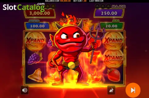 Скрин2. Devils Hotfire Xpand слот