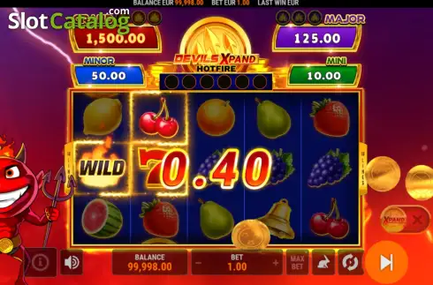 Скрин3. Devils Hotfire Xpand слот