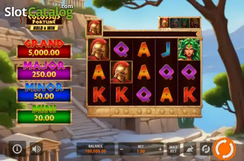 Скрин2. Colossus Fortune слот