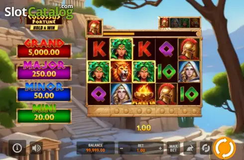 Скрин3. Colossus Fortune слот