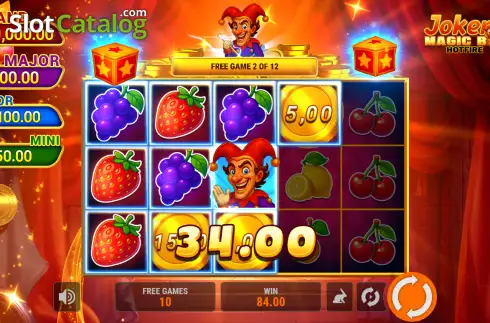 Скрин3. Joker's Magic Box Hotfire слот