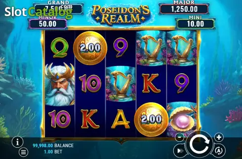 Скрин2. Poseidon's Realm слот