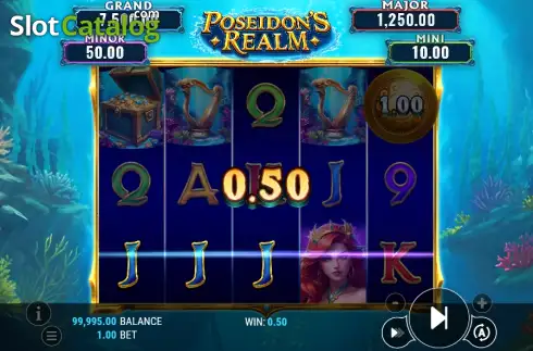 Скрин3. Poseidon's Realm слот