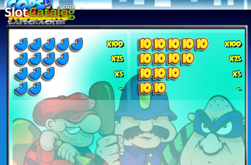 Скрин4. Cops 'n' Robbers Safecracker (Mazooma) слот