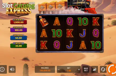Скрин2. Wild West Express слот