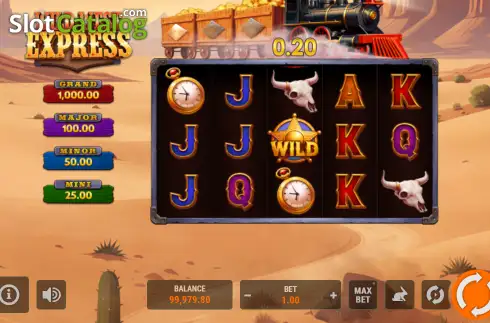 Скрин3. Wild West Express слот