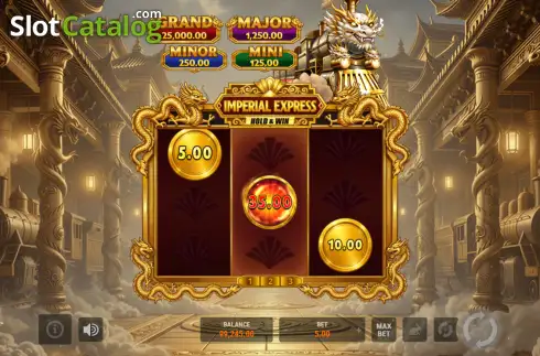 Скрин3. Imperial Express Hold & Win слот