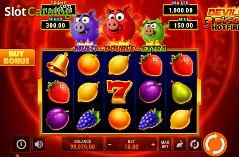 Скрин2. Devils 3 Piggy Hotfire слот