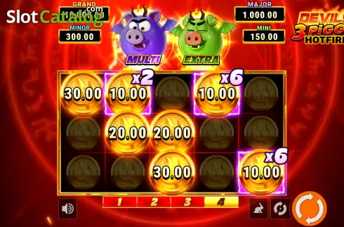Скрин3. Devils 3 Piggy Hotfire слот
