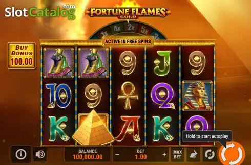 Скрин2. Fortune Flames Gold слот