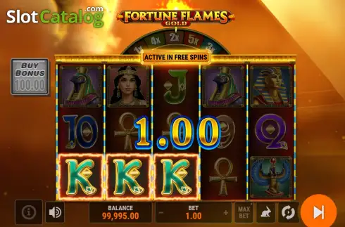 Скрин3. Fortune Flames Gold слот
