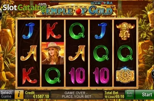 Скрин2. Book of Ra - Temple of Gold слот