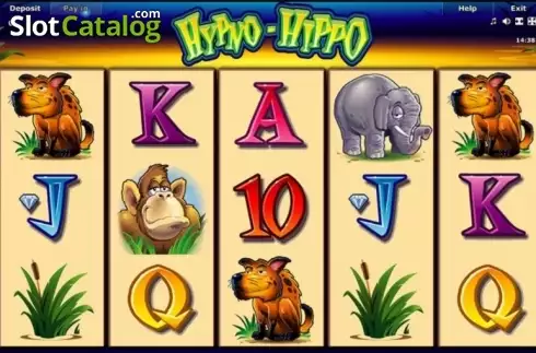 Скрин2. Hypno Hippo слот