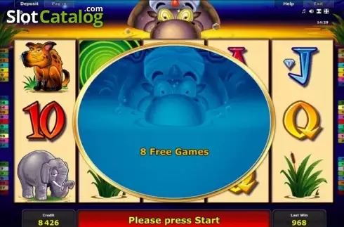 Скрин3. Hypno Hippo слот