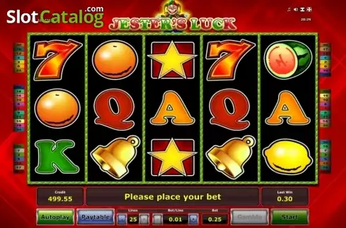 Скрин2. Jesters Luck слот