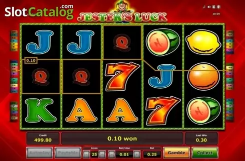 Скрин4. Jesters Luck слот
