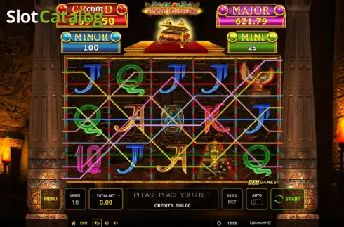 Скрин2. Book of Ra Mystic Fortunes слот