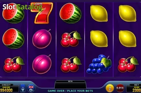 Скрин2. Fruit Parade слот