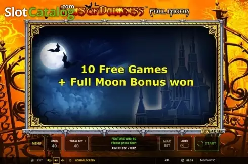 Скрин3. Tales of Darkness: Full Moon слот