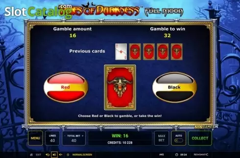 Скрин4. Tales of Darkness: Full Moon слот
