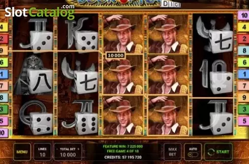 Скрин2. Book of Ra Dice слот