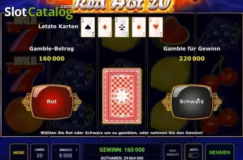 Скрин3. Red Hot 20 слот