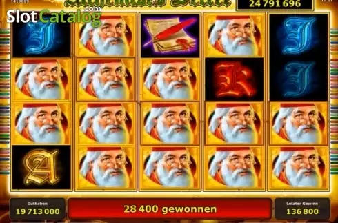 Скрин3. Alchemist's Secret слот