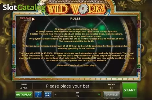 Скрин7. Wild Works слот
