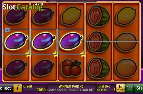 Скрин3. Pure Fruits слот