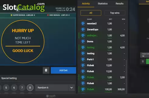 Скрин2. Lucky Six (Nsoft) слот