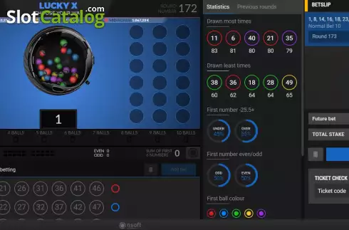 Скрин3. Lucky X (Nsoft) слот