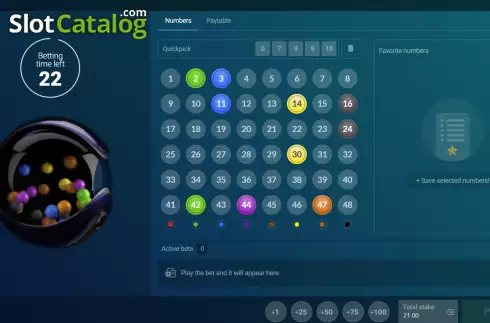 Скрин2. Lightning Lucky Six слот