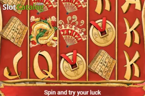 Скрин2. Dragons Fortune (Nsoft) слот