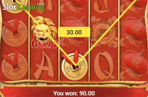 Скрин3. Dragons Fortune (Nsoft) слот