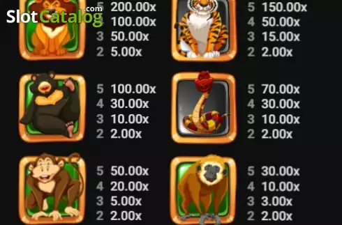 Скрин5. Jungle Family слот