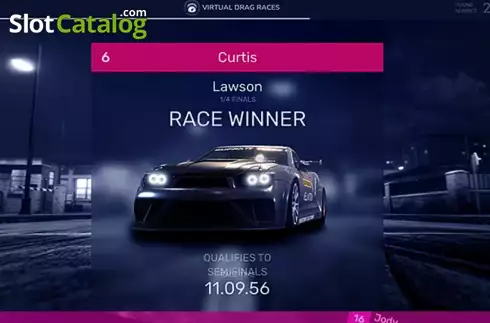 Скрин3. Virtual Drag Races слот