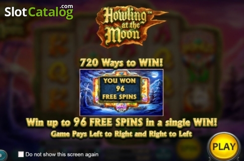 Скрин2. Howling At The Moon слот