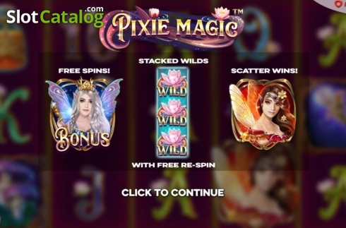 Скрин2. Pixie Magic слот