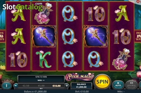 Скрин3. Pixie Magic слот